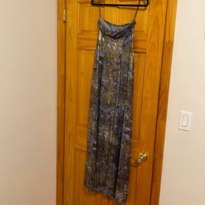 Super stretch long party evening dress